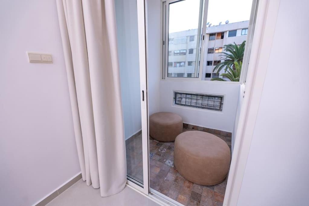 Tradition Meets Modern: 2Br Flat In Rabat Hassan Bagian luar foto